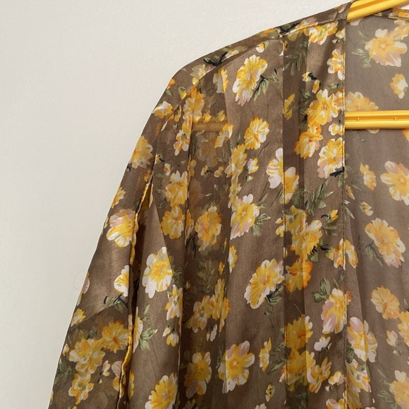 Floral Andersen & Lauth from Anthropologie kimono - Picture 2 of 4